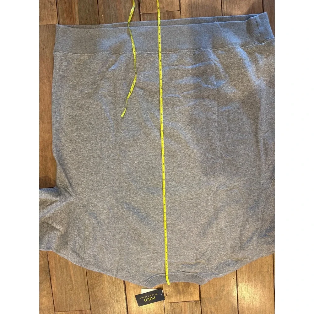 Polo Ralph Lauren Polo Bear Basketball Sweatshirt Gray Mens 2XB Big & Tall NWT